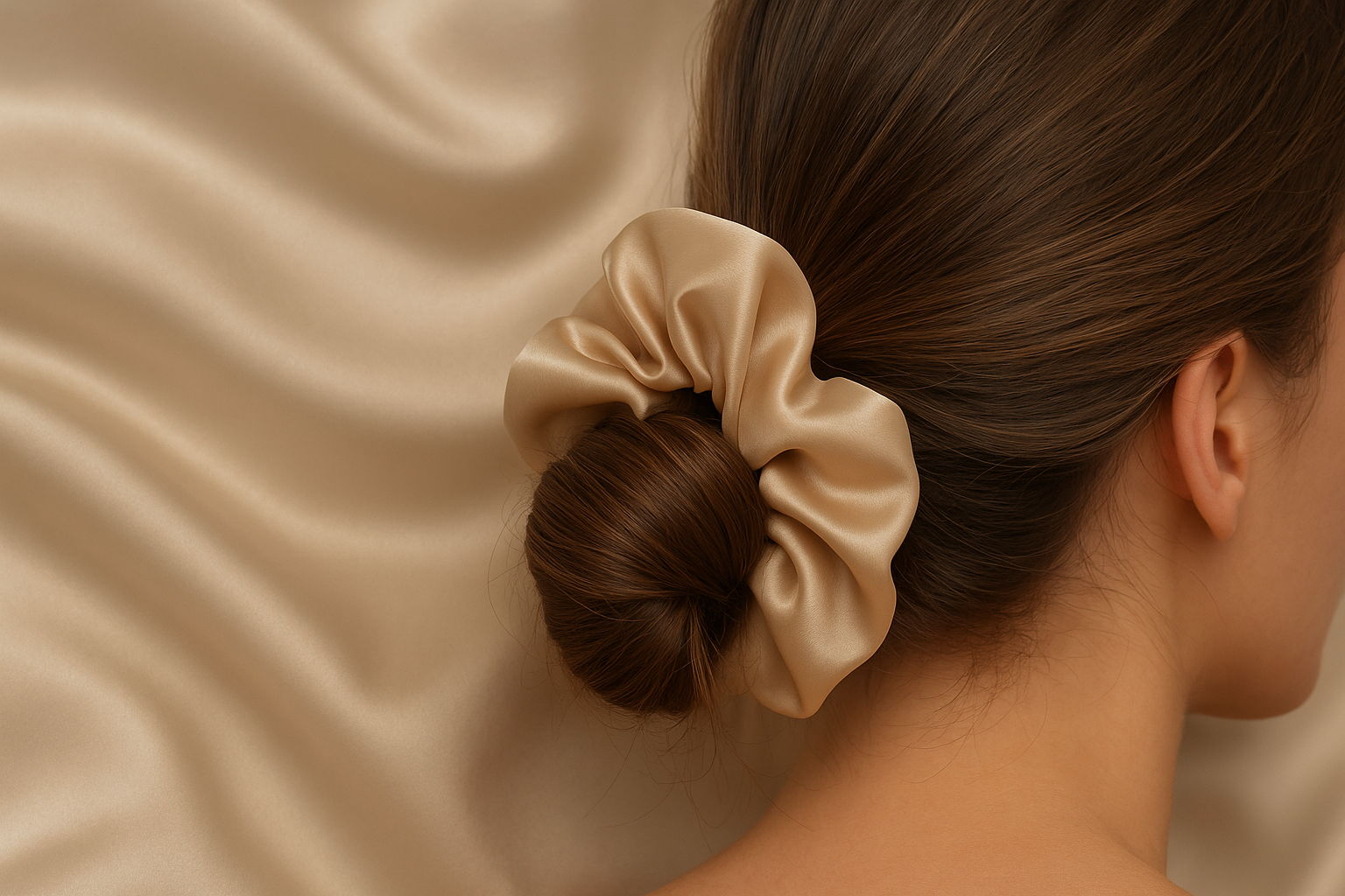 Why Silk/Satin Scrunchies Are Your Hair's New Best Friend: A Luxurious Way to Prevent Breakage and Boost Hair Health