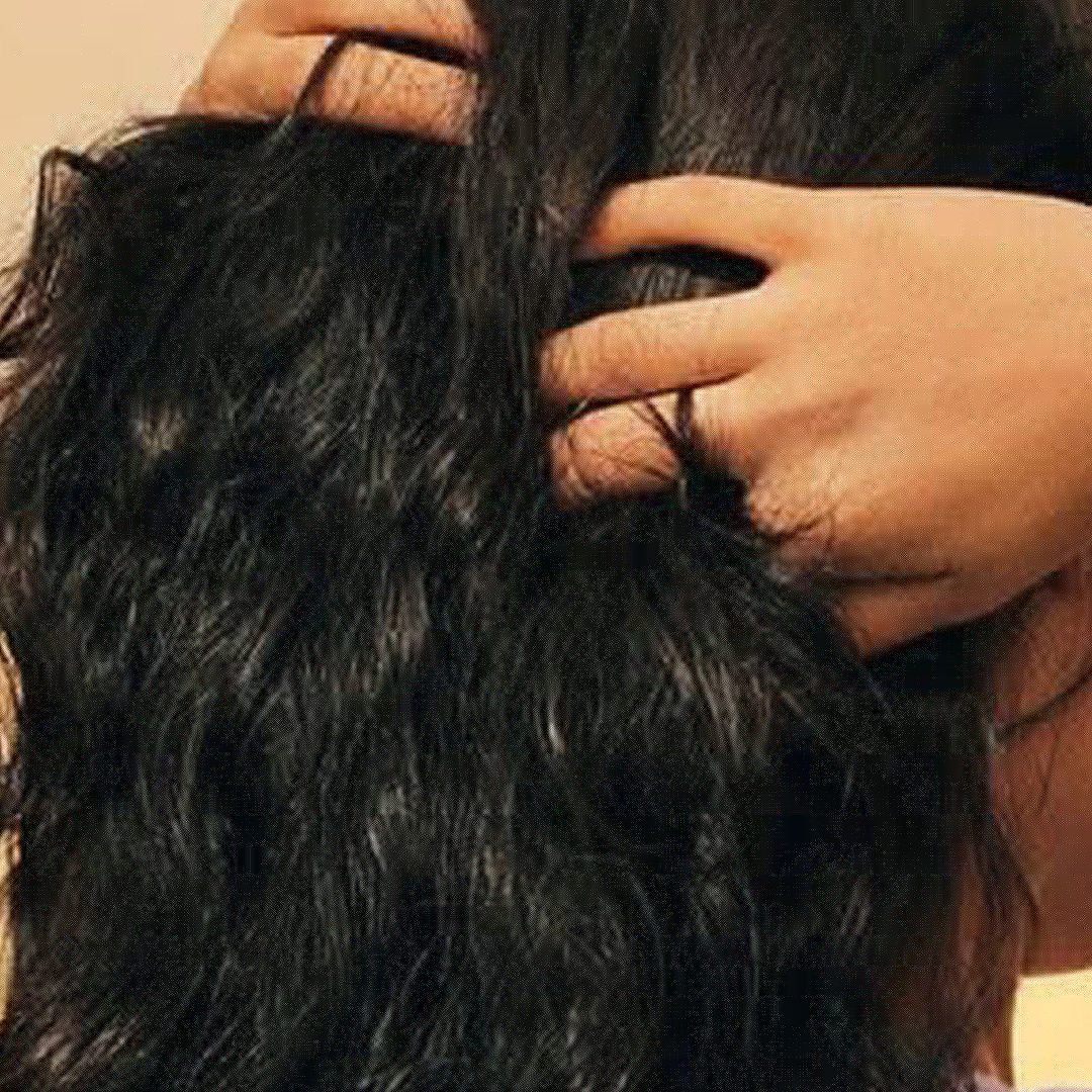 image of heavy hair